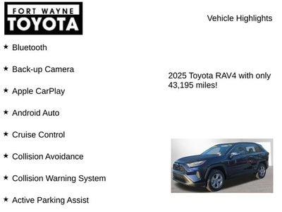 2025 Toyota RAV4 Hybrid XLE