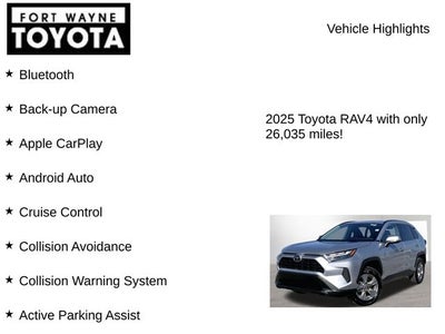 2025 Toyota RAV4 Hybrid XLE