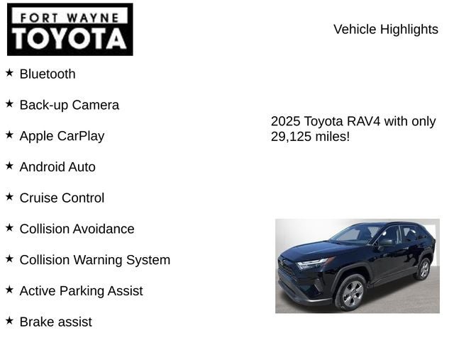 2025 Toyota RAV4 Hybrid XLE