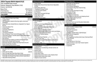 2024 Toyota RAV4 Hybrid XLE