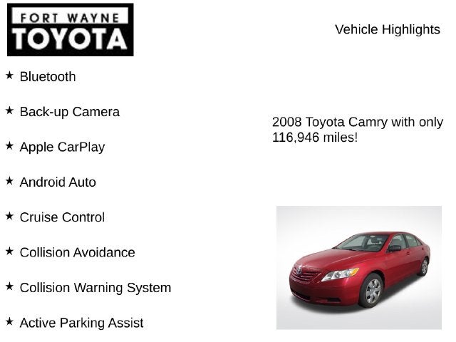 2008 Toyota Camry LE