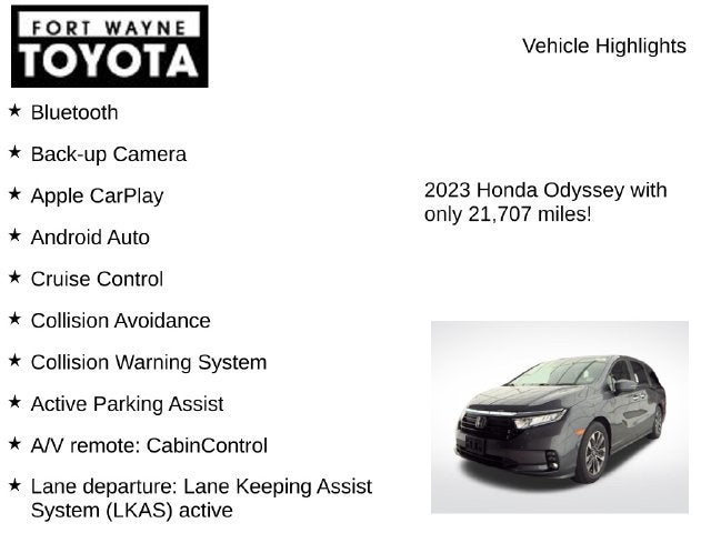 2023 Honda Odyssey EX-L