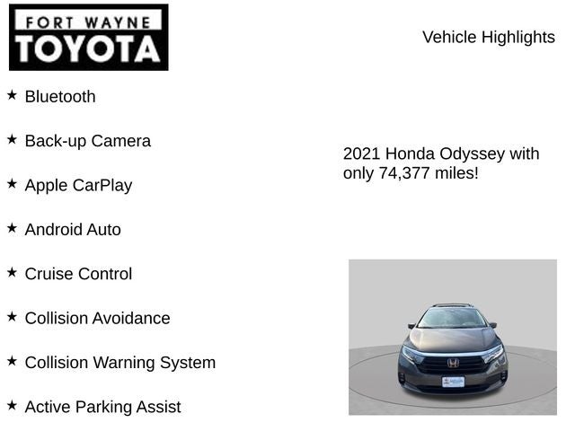 2021 Honda Odyssey EX-L