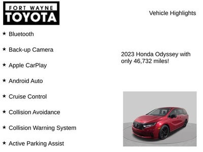 2023 Honda Odyssey Sport