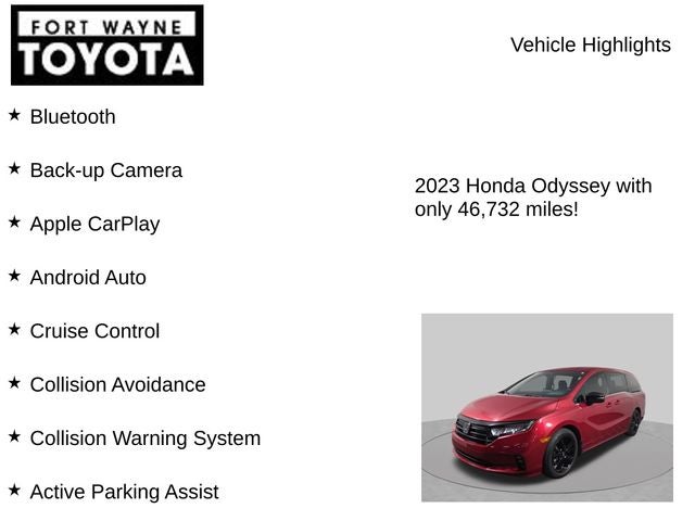 2023 Honda Odyssey Sport
