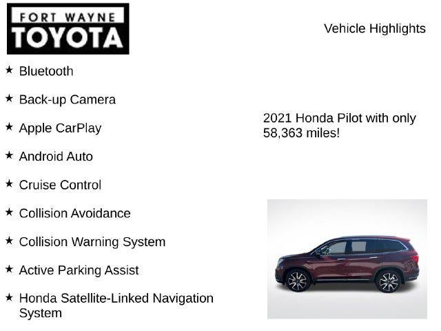 2021 Honda Pilot Elite