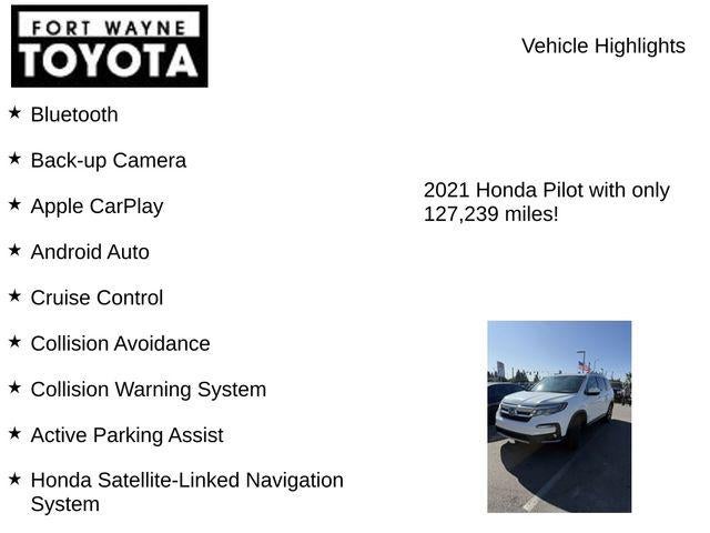 2021 Honda Pilot Elite