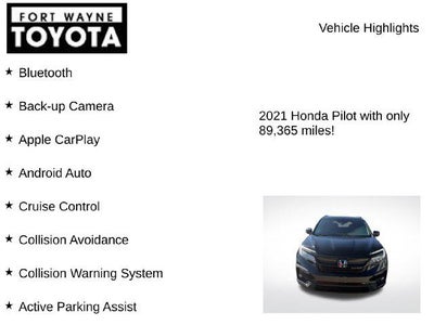 2021 Honda Pilot Black Edition