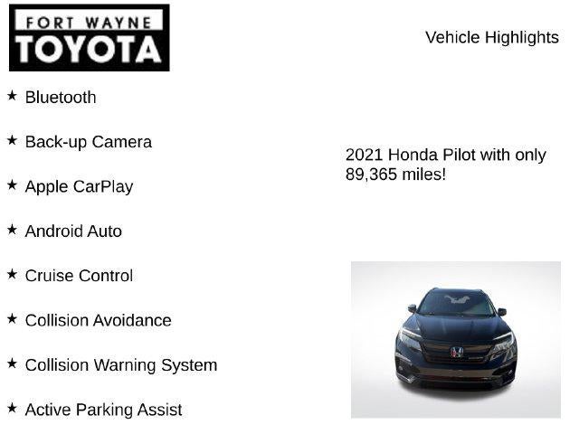 2021 Honda Pilot Black Edition