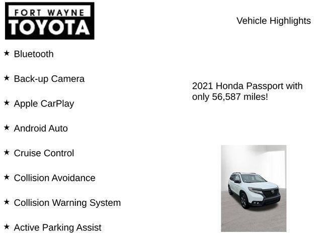 2021 Honda Passport Touring