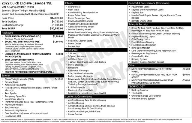 2022 Buick Enclave Essence