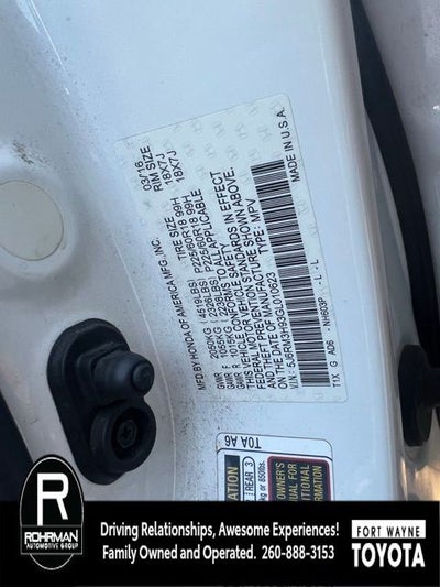 2016 Honda CR-V Touring