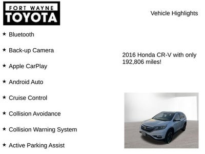 2016 Honda CR-V Touring