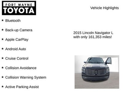 2015 Lincoln Navigator L Base