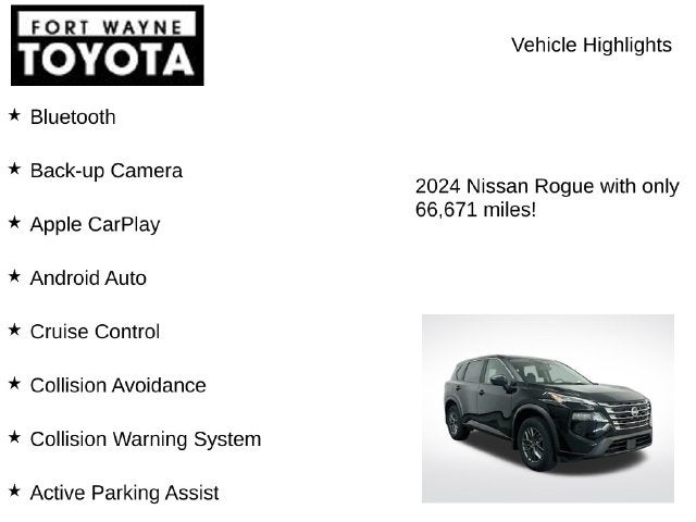 2024 Nissan Rogue S