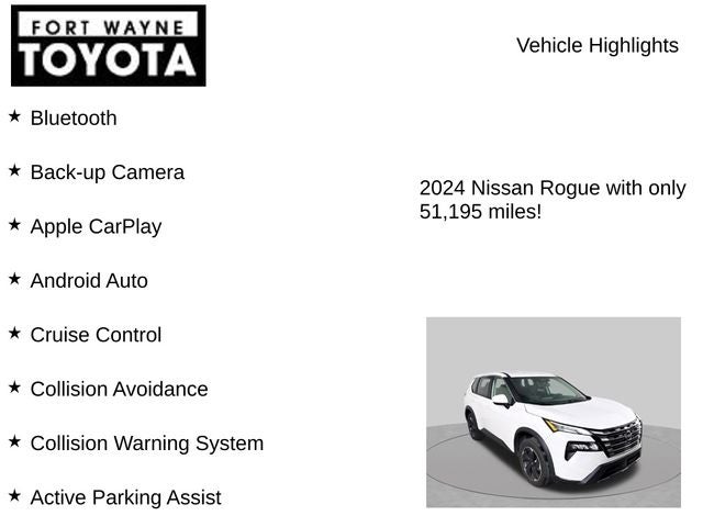2024 Nissan Rogue SV