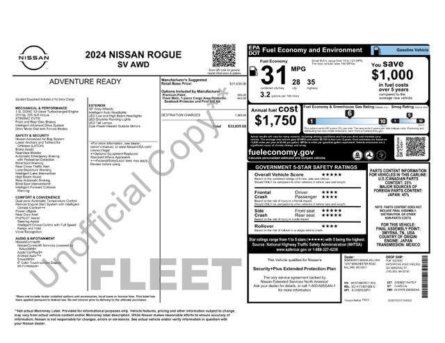 2024 Nissan Rogue SV