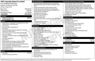 2021 Hyundai Santa Fe Limited