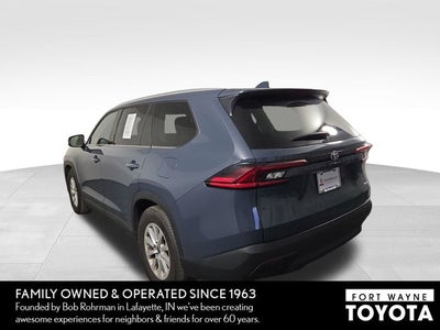 2025 Toyota Grand Highlander XLE