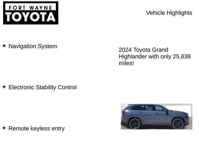 2024 Toyota Grand Highlander Platinum