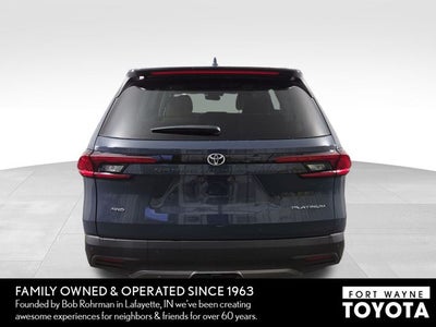 2025 Toyota Grand Highlander Platinum