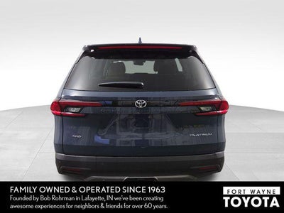 2025 Toyota Grand Highlander Platinum