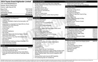 2024 Toyota Grand Highlander XLE