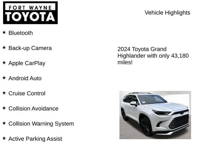 2024 Toyota Grand Highlander Hybrid MAX Platinum