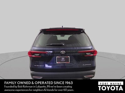 2025 Toyota Grand Highlander Hybrid MAX Platinum