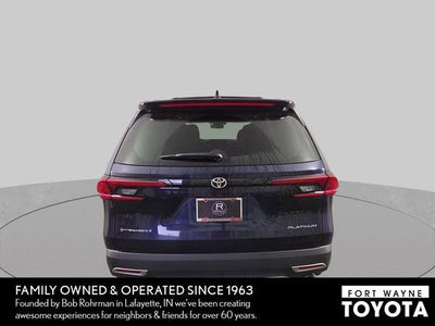 2025 Toyota Grand Highlander Hybrid MAX Platinum