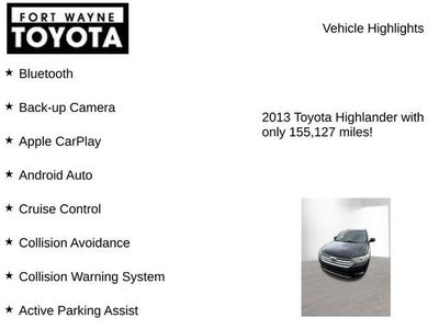 2013 Toyota Highlander Base Plus V6
