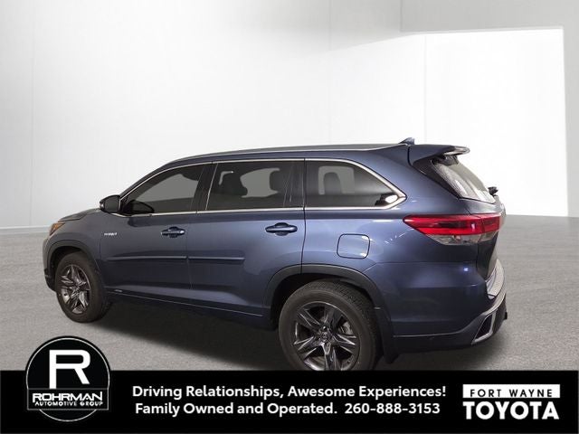 2018 Toyota Highlander Hybrid Limited Platinum