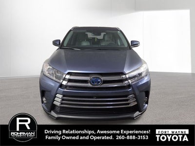 2018 Toyota Highlander Hybrid Limited Platinum