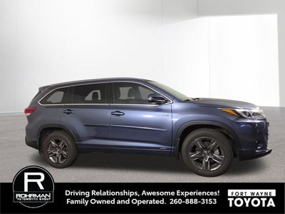 2018 Toyota Highlander Hybrid Limited Platinum