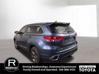 2018 Toyota Highlander Hybrid Limited Platinum