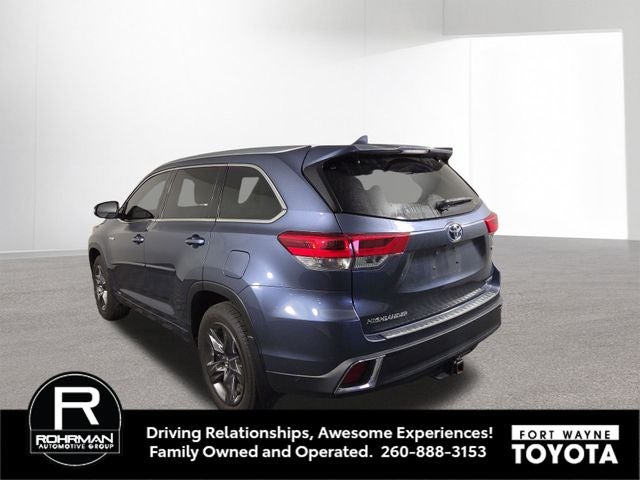 2018 Toyota Highlander Hybrid Limited Platinum