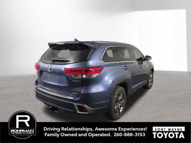 2018 Toyota Highlander Hybrid Limited Platinum