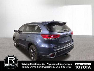 2018 Toyota Highlander Hybrid Limited Platinum