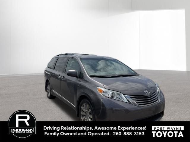 2016 Toyota Sienna XLE 7 Passenger