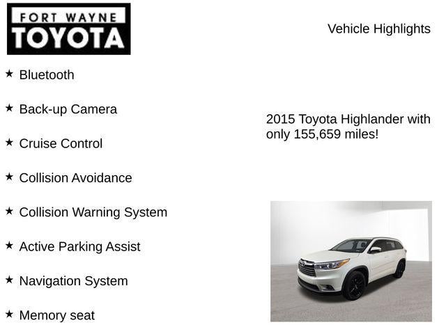 2015 Toyota Highlander Limited