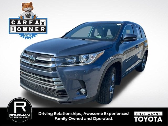 2018 Toyota Highlander Limited Platinum