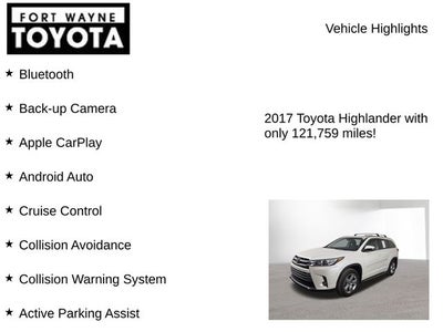 2017 Toyota Highlander Limited