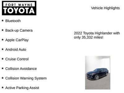 2022 Toyota Highlander Hybrid Platinum