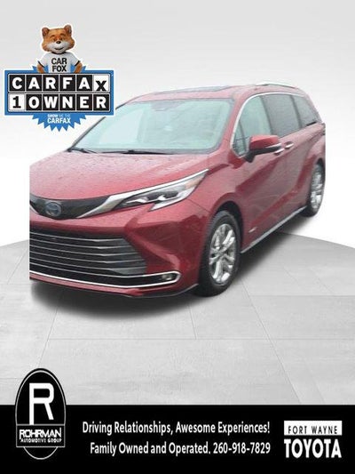 2021 Toyota Sienna Platinum 7 Passenger