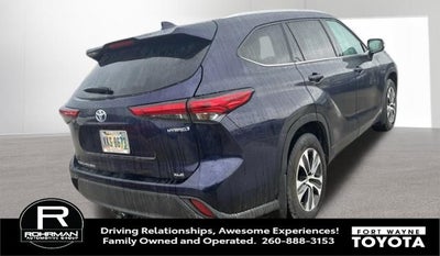 2022 Toyota Highlander Hybrid XLE