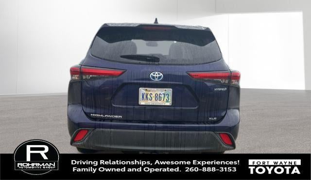 2022 Toyota Highlander Hybrid XLE
