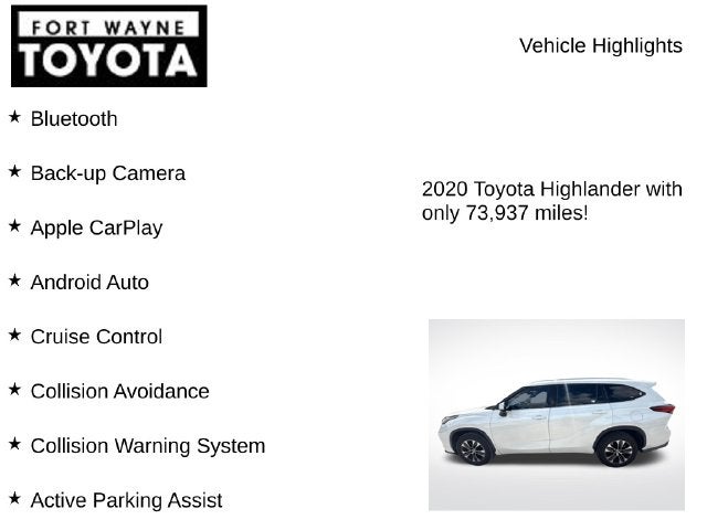 2020 Toyota Highlander XLE