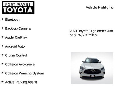 2021 Toyota Highlander XLE