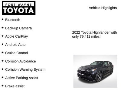 2022 Toyota Highlander XLE