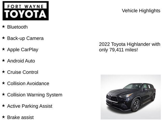 2022 Toyota Highlander XLE